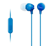 Sony MDR-EX15AP Niebieskie - 225365 - zdjęcie 1
